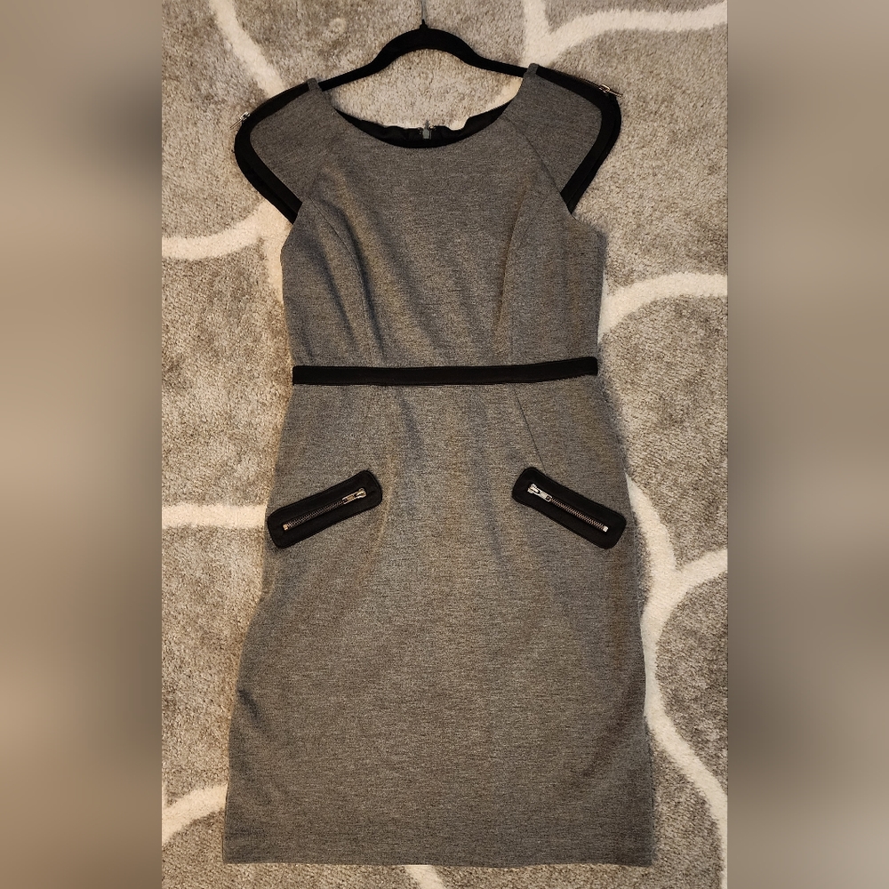 London Times Short-sleeve shift dress